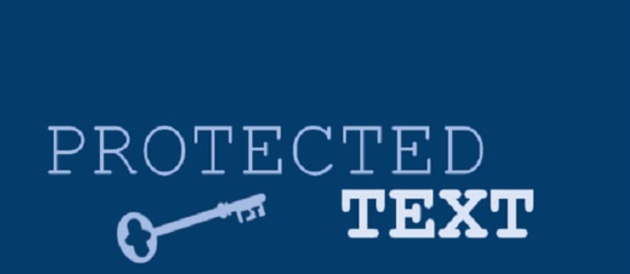 protected text || protectedtext || protext
